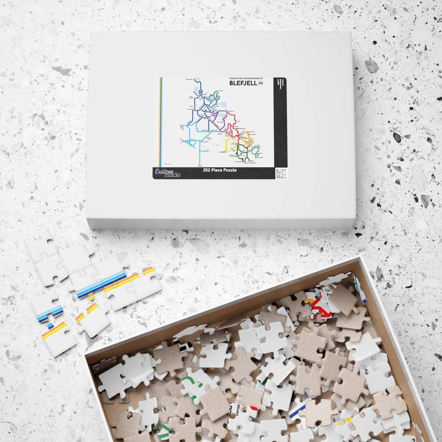 BLEFJELL - Trikkeskinner // Puslespill