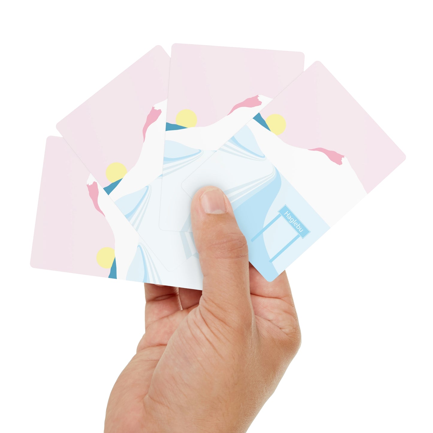 HAGLEBU - Landskap // Spillkort