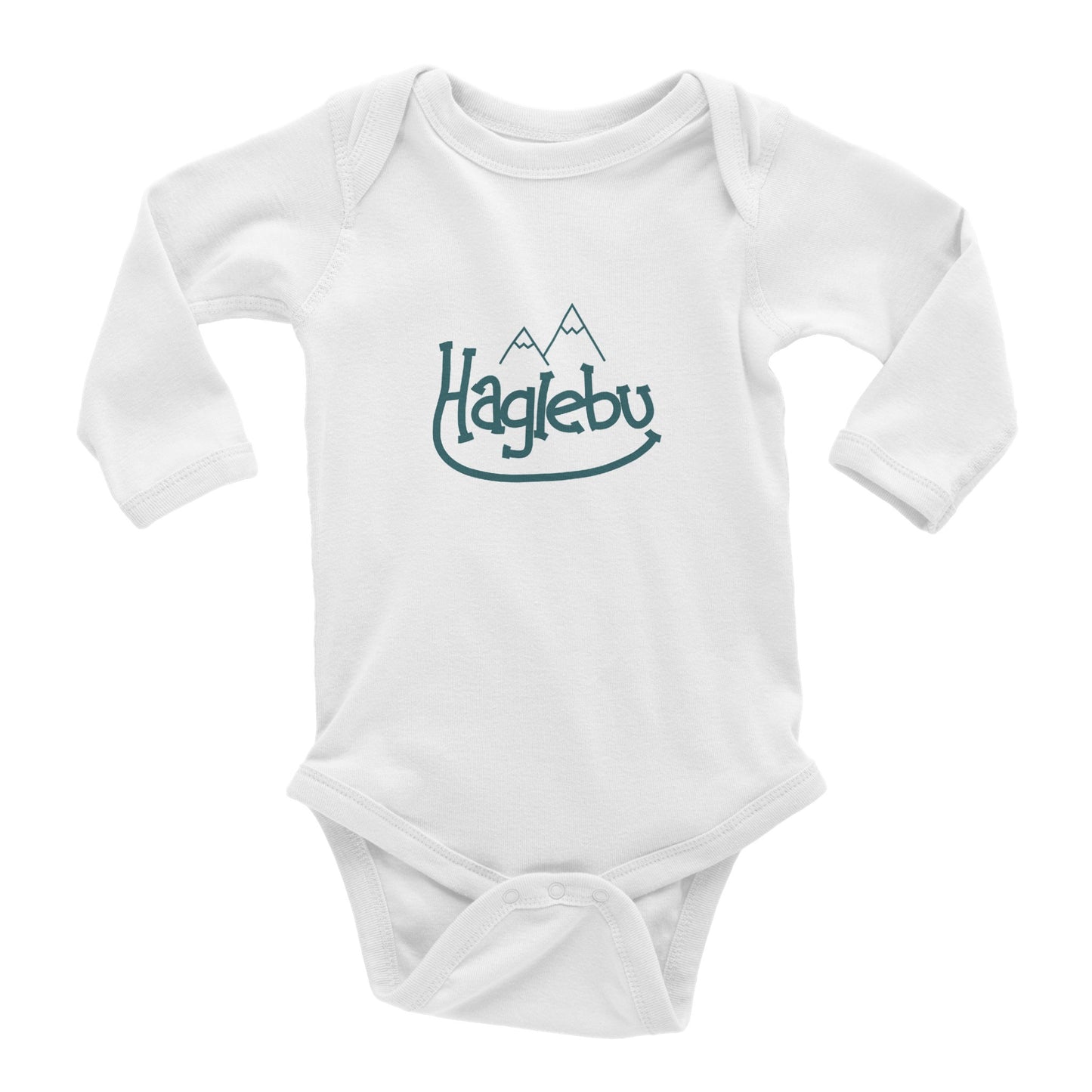 HAGLEBU // Langermet body til baby