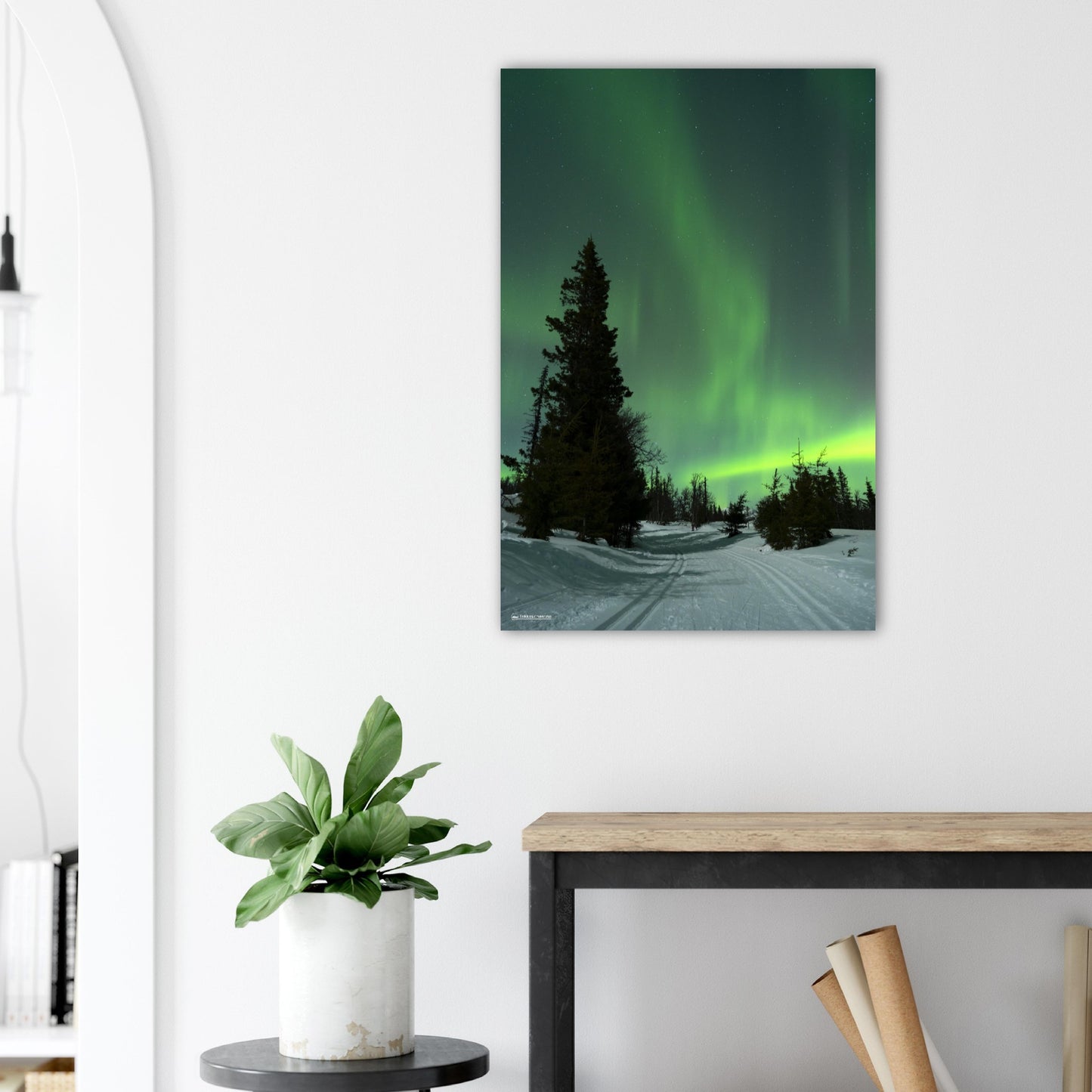 Nordlys over Øvre Reinsjøfjell // FOTO