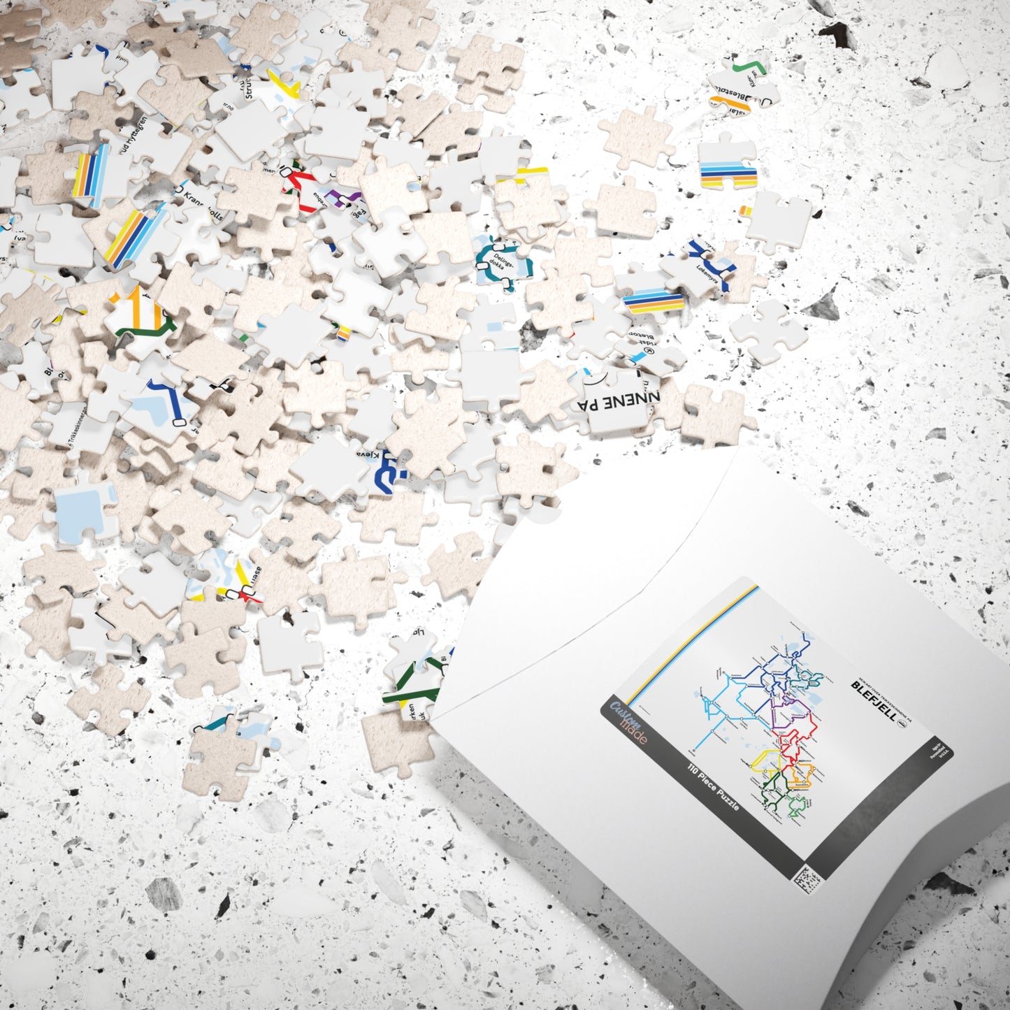 BLEFJELL - Trikkeskinner // Puslespill