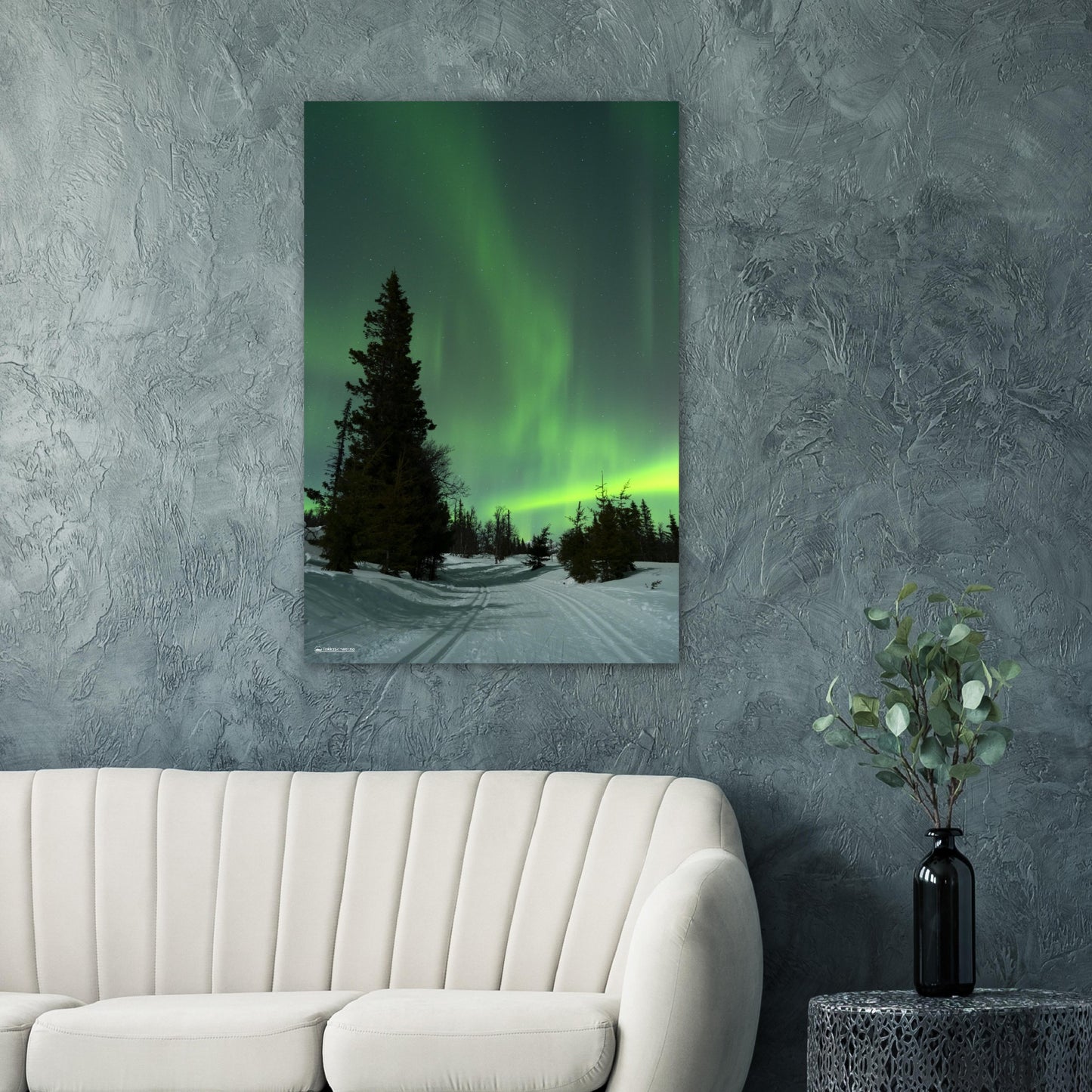 Nordlys over Øvre Reinsjøfjell // FOTO